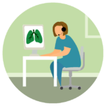 Nurse on call icon